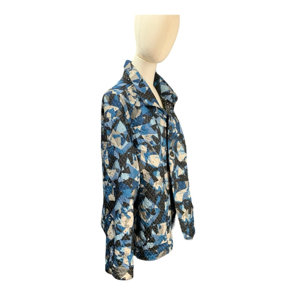 Reversible Fall Jacket With Geometric Patterns An… - image 2